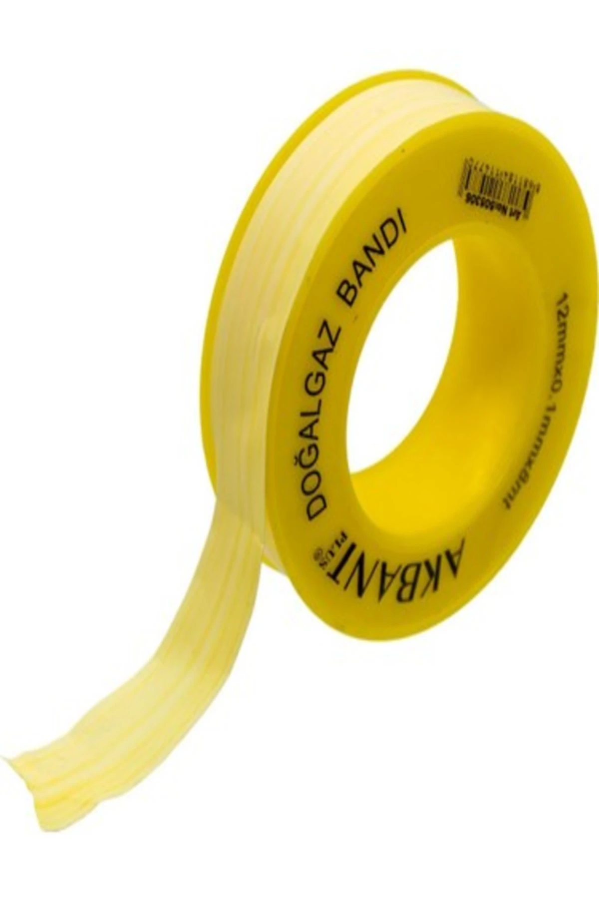 Doğalgaz Teflon Bant Sarı Doğalgaz Tesisatları İçin Sarı Teflon Bant