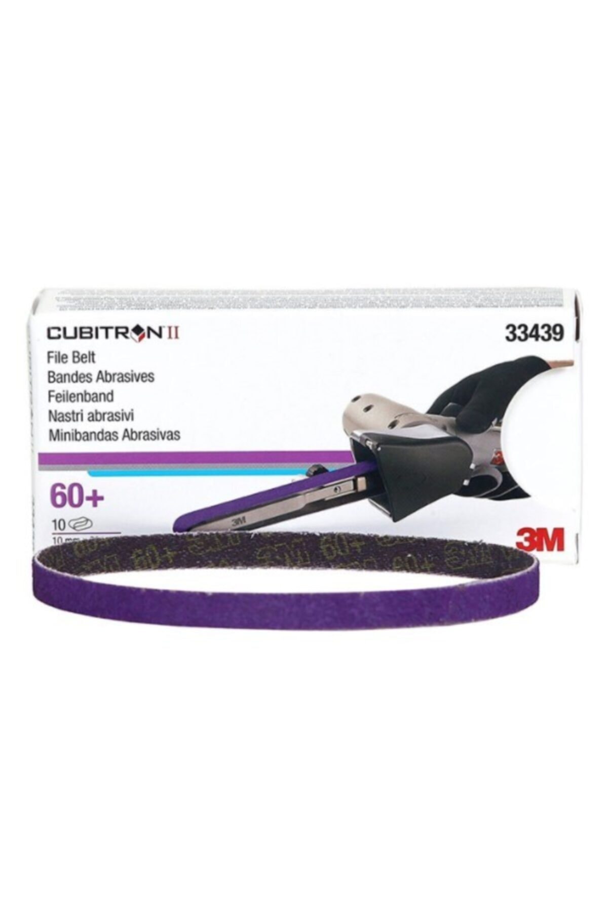 33439 Cubitron Iı Bant Zımpara P60 Kum 10mm X 330mm Profesyonel Zımpara Orjınal ™