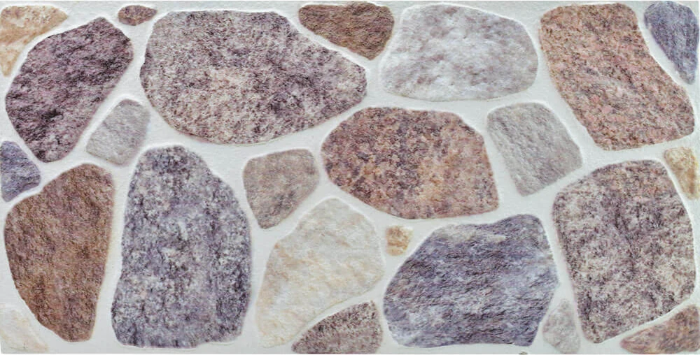 5 Adet (2,5m2) Kayrak Taş Görünümlü 3 Boyutlu Renkli Strafor Köpük Duvar Kaplama Paneli (KY-806)