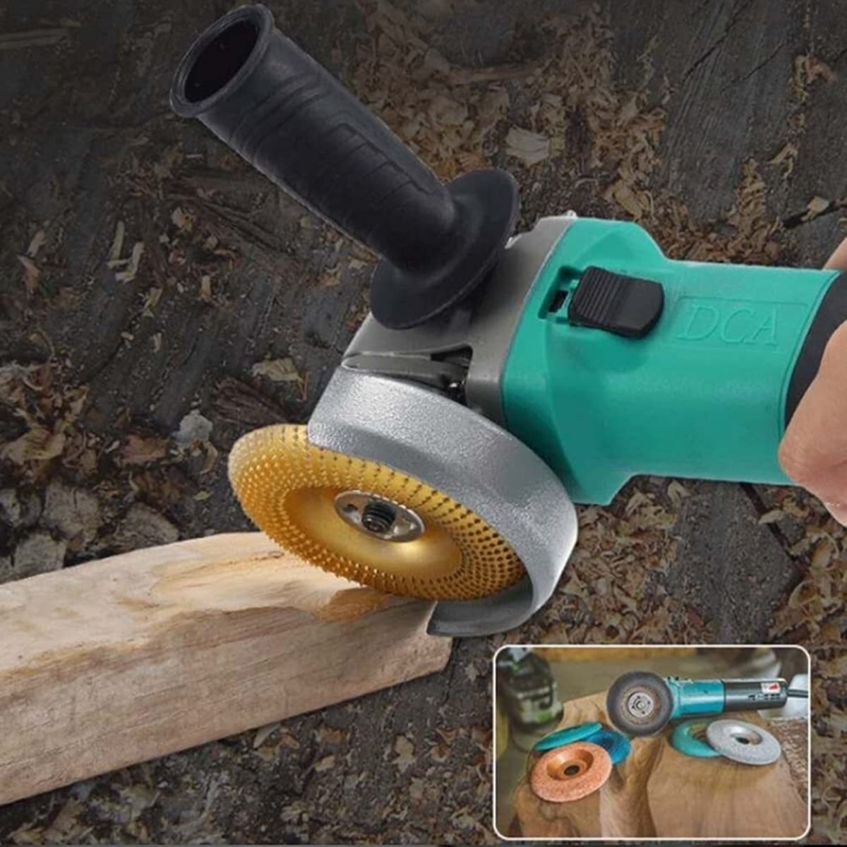 Ahşap Törpü Eğe Disk 100MM Kuksa Tabak Oval Oyma Açılı Taşlama Diski Aşındırıcı Oyma Şekillendirme
