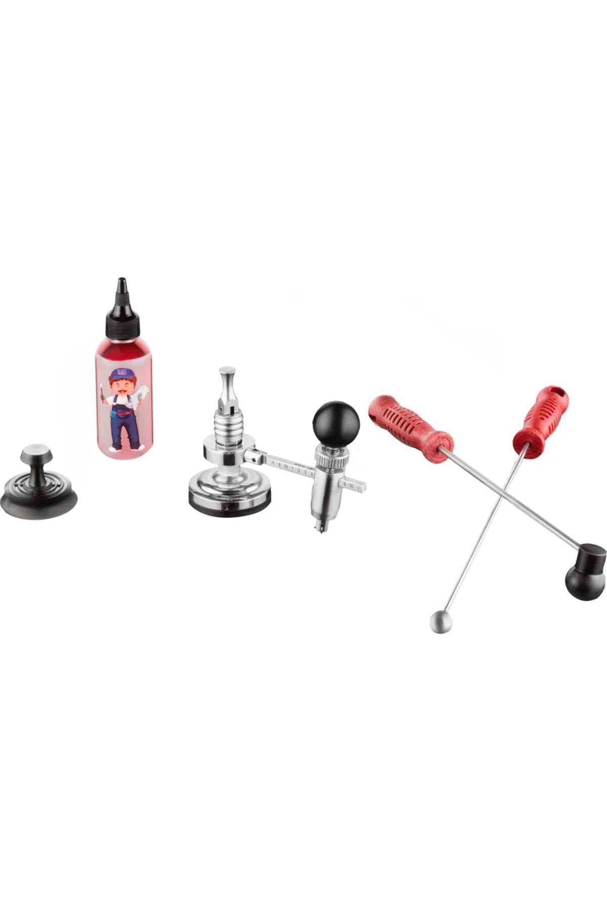 Alüminyum Gövde Menfez Pergeli - Menfez Açma Seti