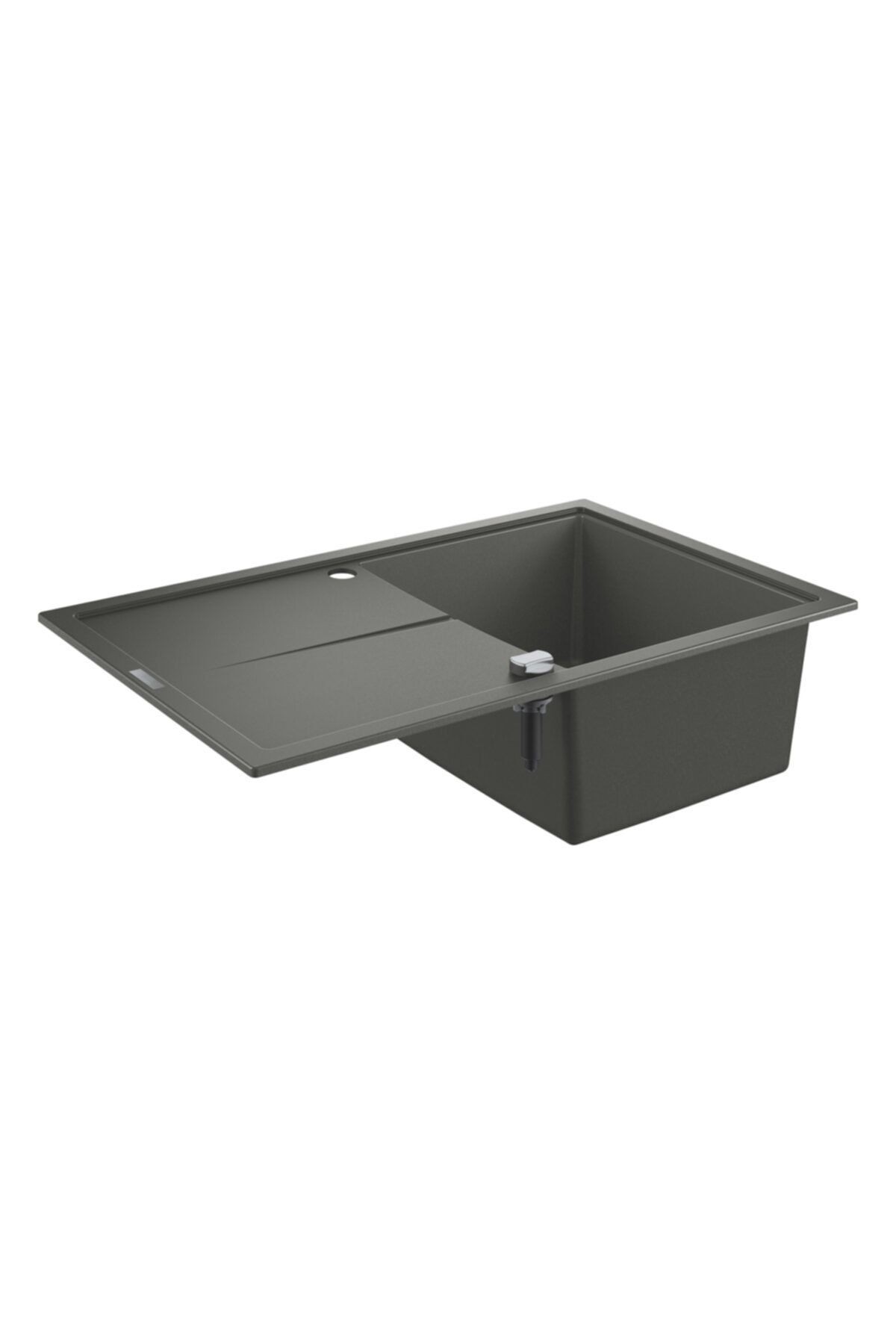 K400 Kuvars Kompozit Eviye 50 -c 78/50, Granit Gri Rengi - 31639at0