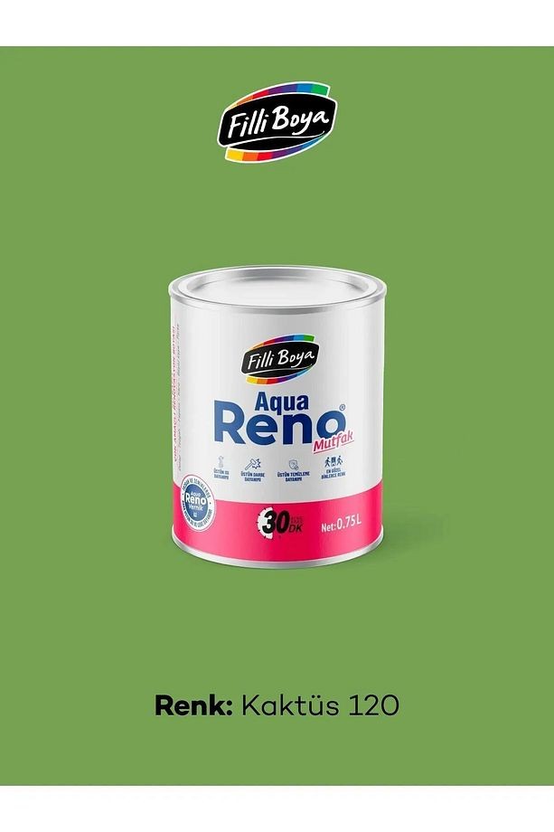 Aqua Reno Mutfak Boyası(0,75 LT) - Kaktüs 120
