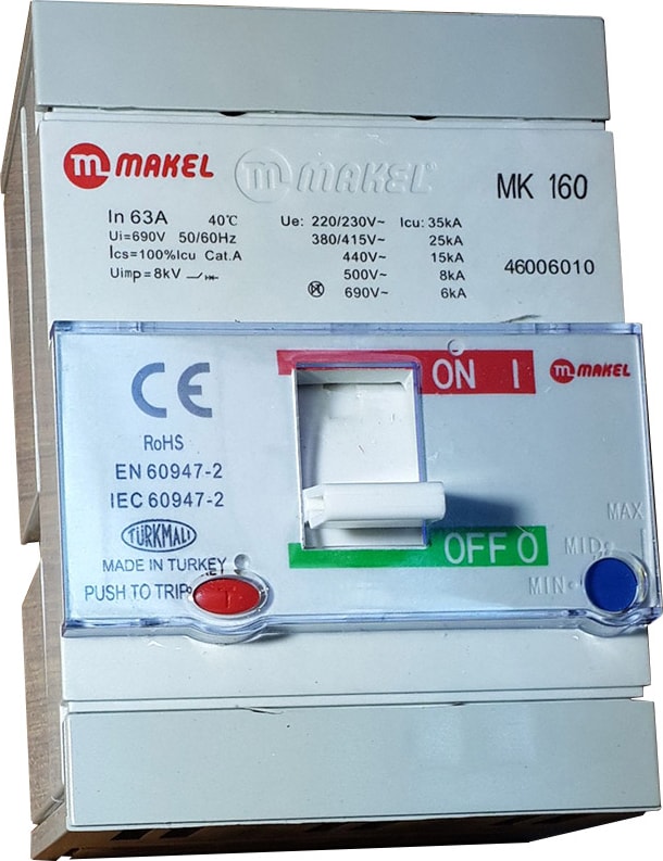 Kompakt Şalter 3X63 A.
