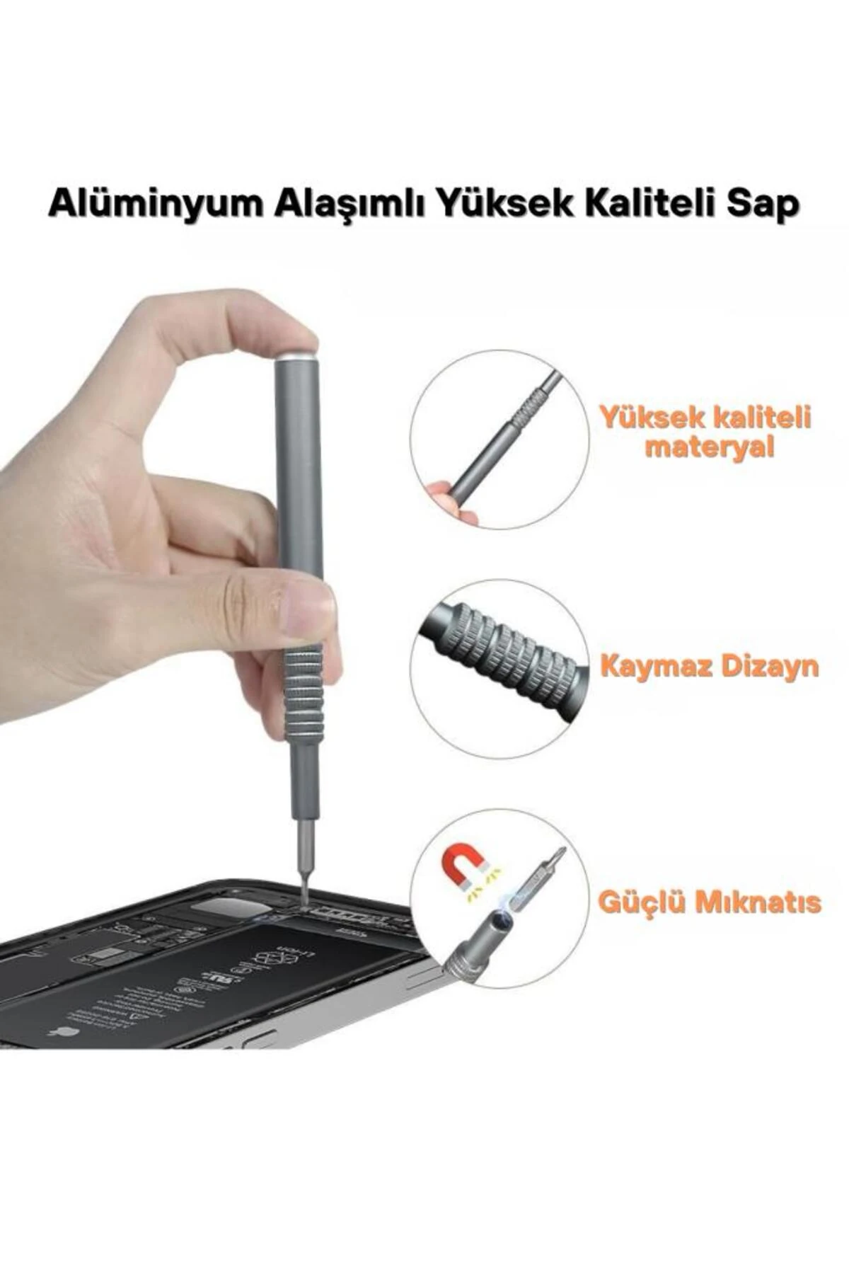 91 Parça Bilgisayar Gözlük Saat Telefon Elektronik Tamir Tornavida Seti Özel Katlanır Kutulu