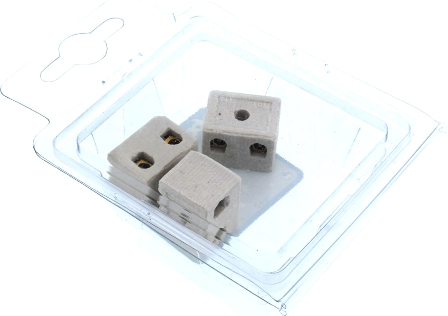 Porselen Klemens 2 x 4 mm No:1 3 Adet 523608