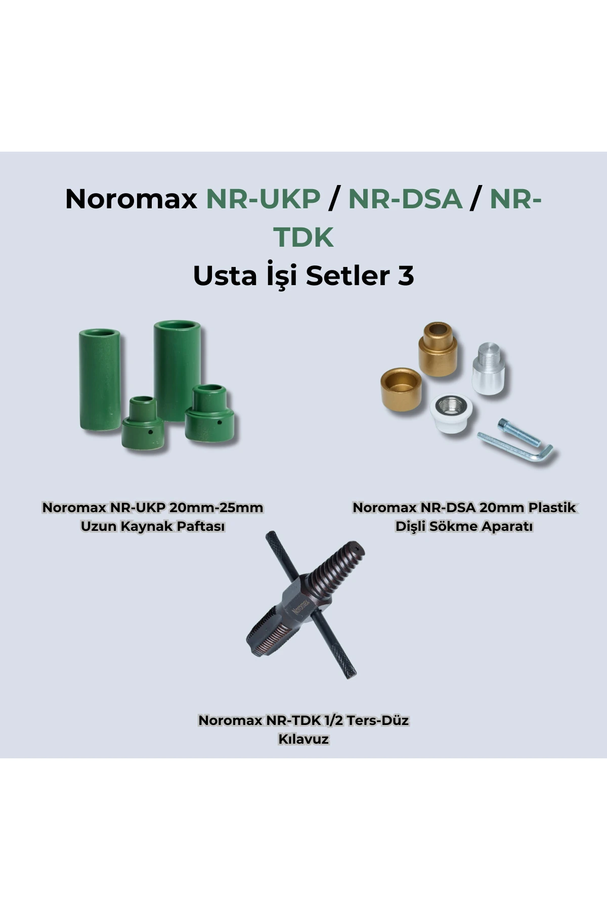 Plastik Boru Derin Çalışma Kiti