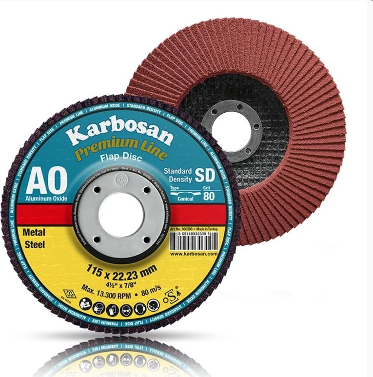 115X22.23 Premium Line A0 Sd Flap Disk Zımpara 80 Kum