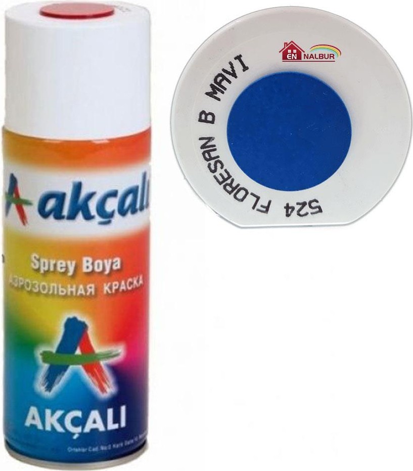 Sprey Boya 400 Ml 524 Florasan Boncuk Mavi