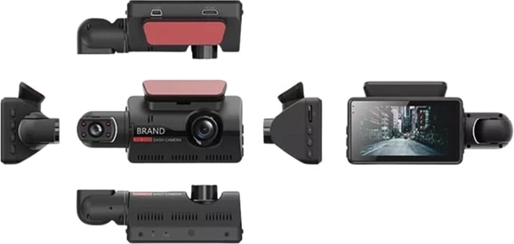 Buğz Çift Görüşlü Dashcam – Gece Görüşlü 1080P Araç Içi Güvenlik Kamerası