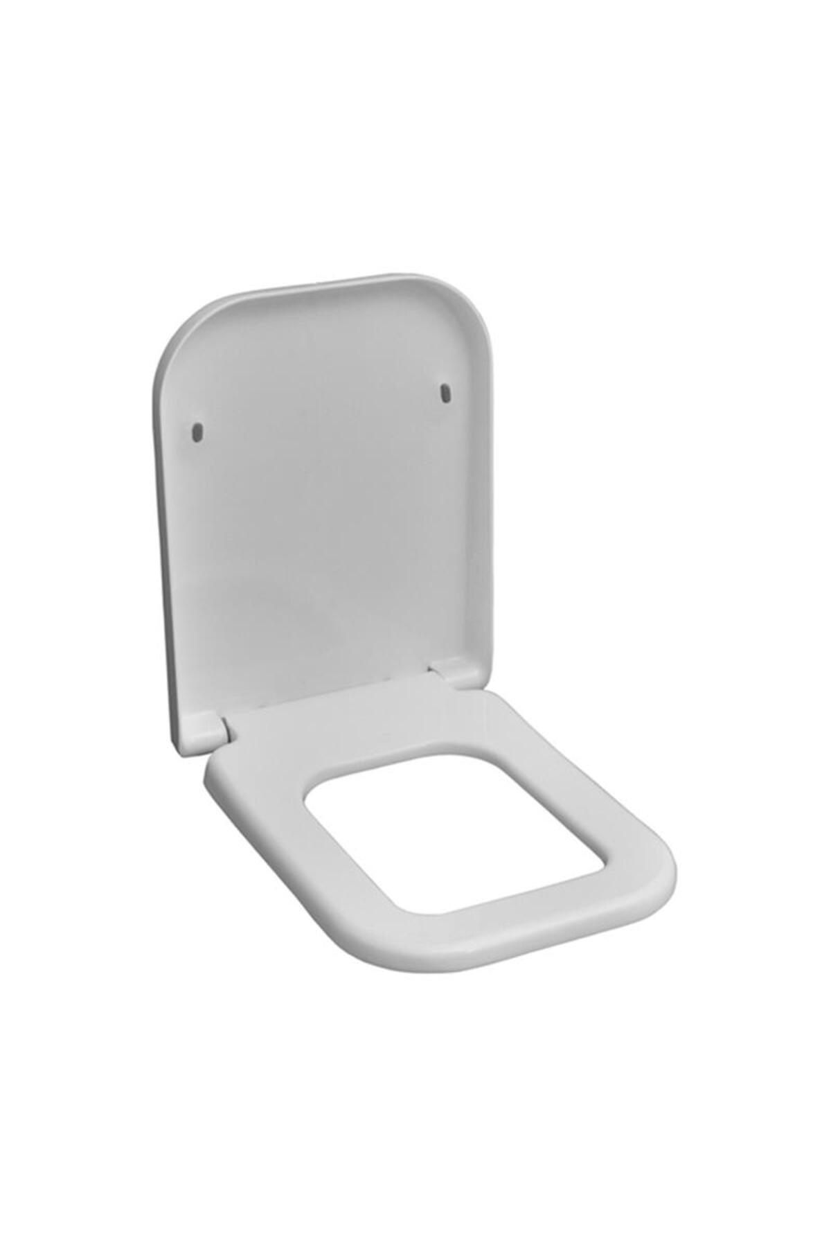 Serel Diagonal 53 cm Asma Klozet + Serel Zeta Yavaş Kapanan Klozet Kapağı (DG10ODS110H+223ZT00002)