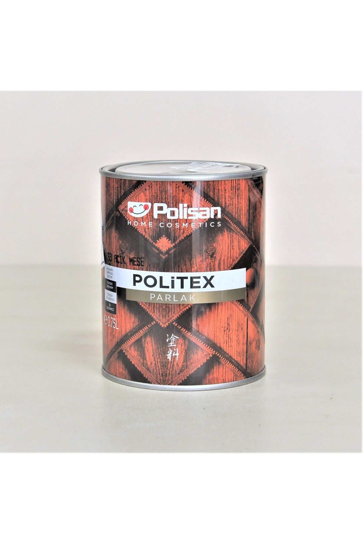 Ahşap Verniği-vernik-politex Lux Vernikli Parlak -açık Meşe-0,75 Lt.