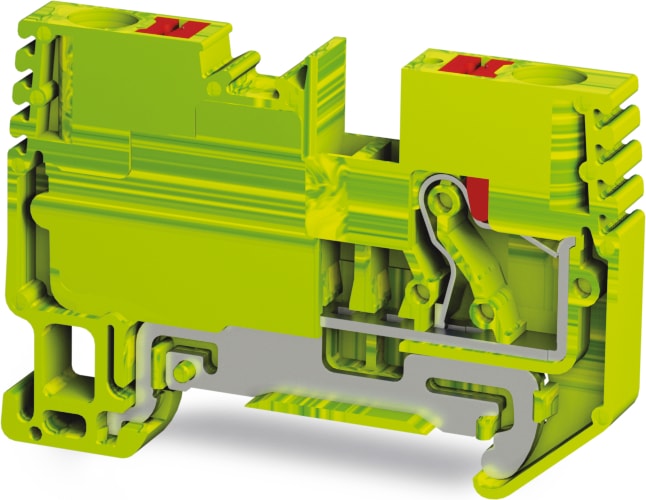 Pft 6 E Sarı-Yeşil Push-In Topraklama Klemensi 6 mm 10'lu Paket