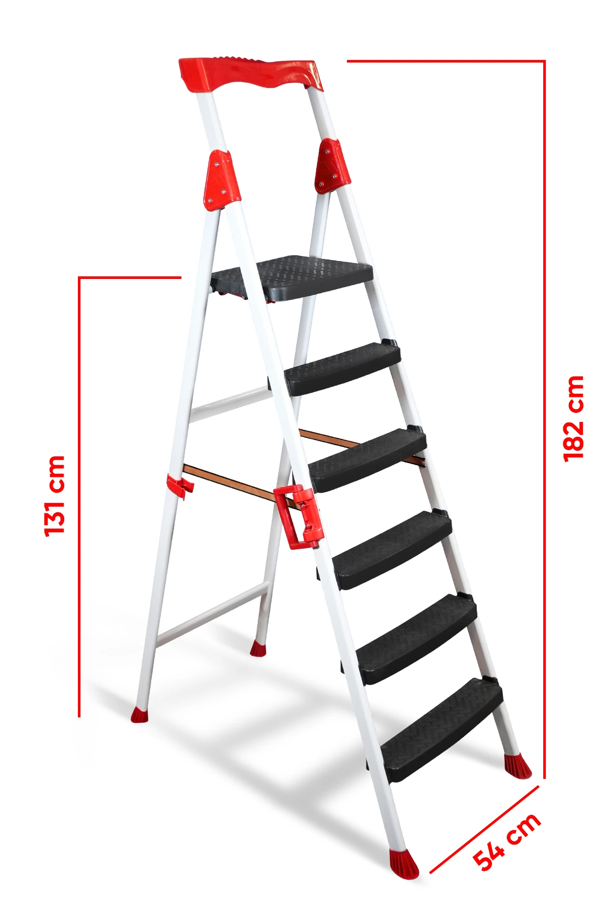 Elegance 5+1 Geniş Basamaklı Kolay Taşıma Aparatlı Merdiven