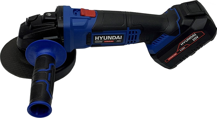 HYUNDAİ HAG202 Akülü Taşlama 20V 4AH Akü ve Şarj Cihazı