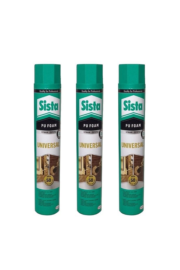 Poliüretan Köpük 750 ml - 3 Adet