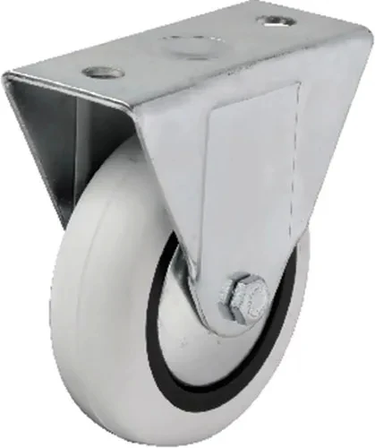 SKYGO 355 - 75X25 mm Pvc Makaralı Sabit Teker 4 Adet