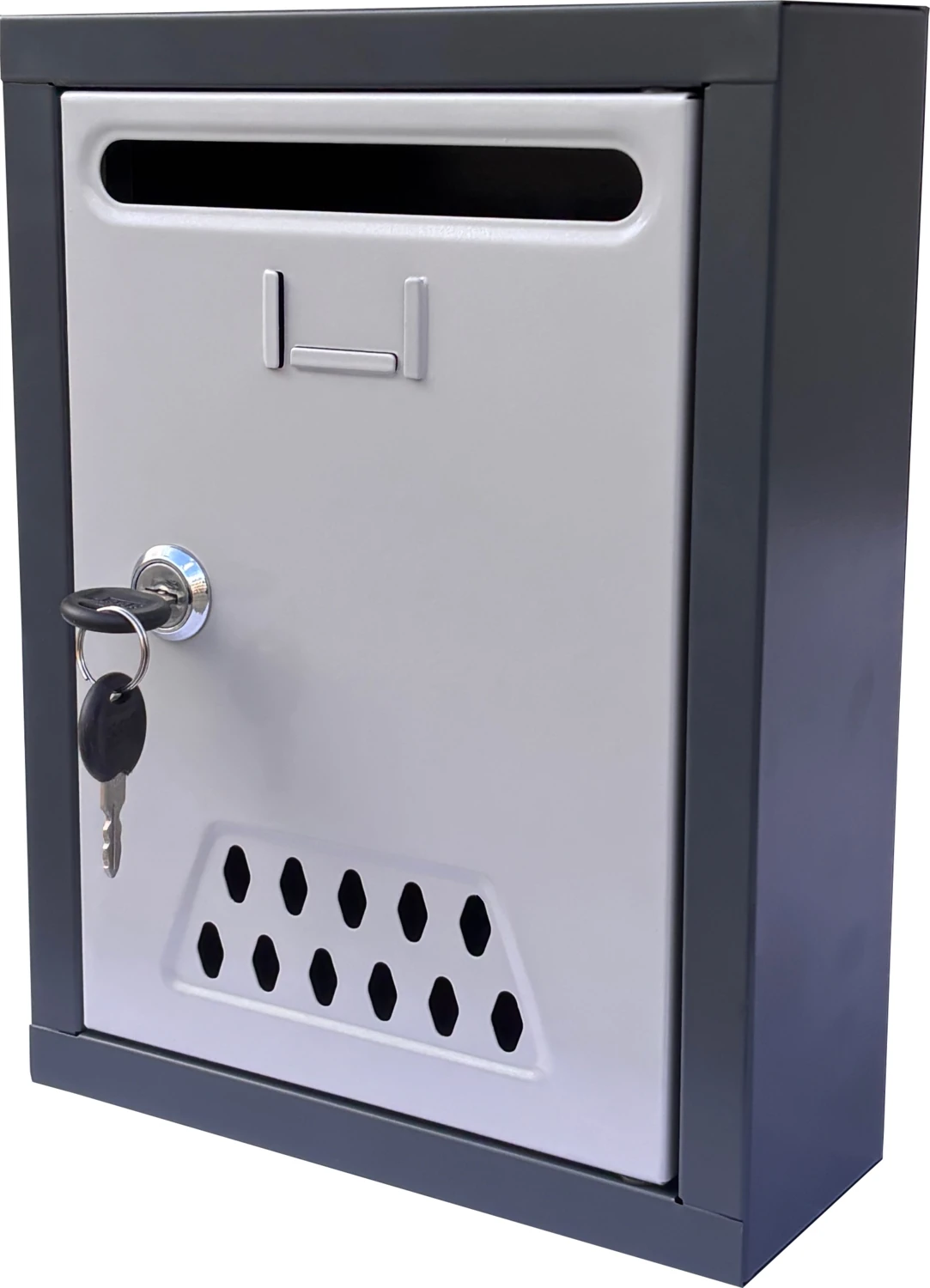 Posta Kutusu 1'li-Antrasit-Gri