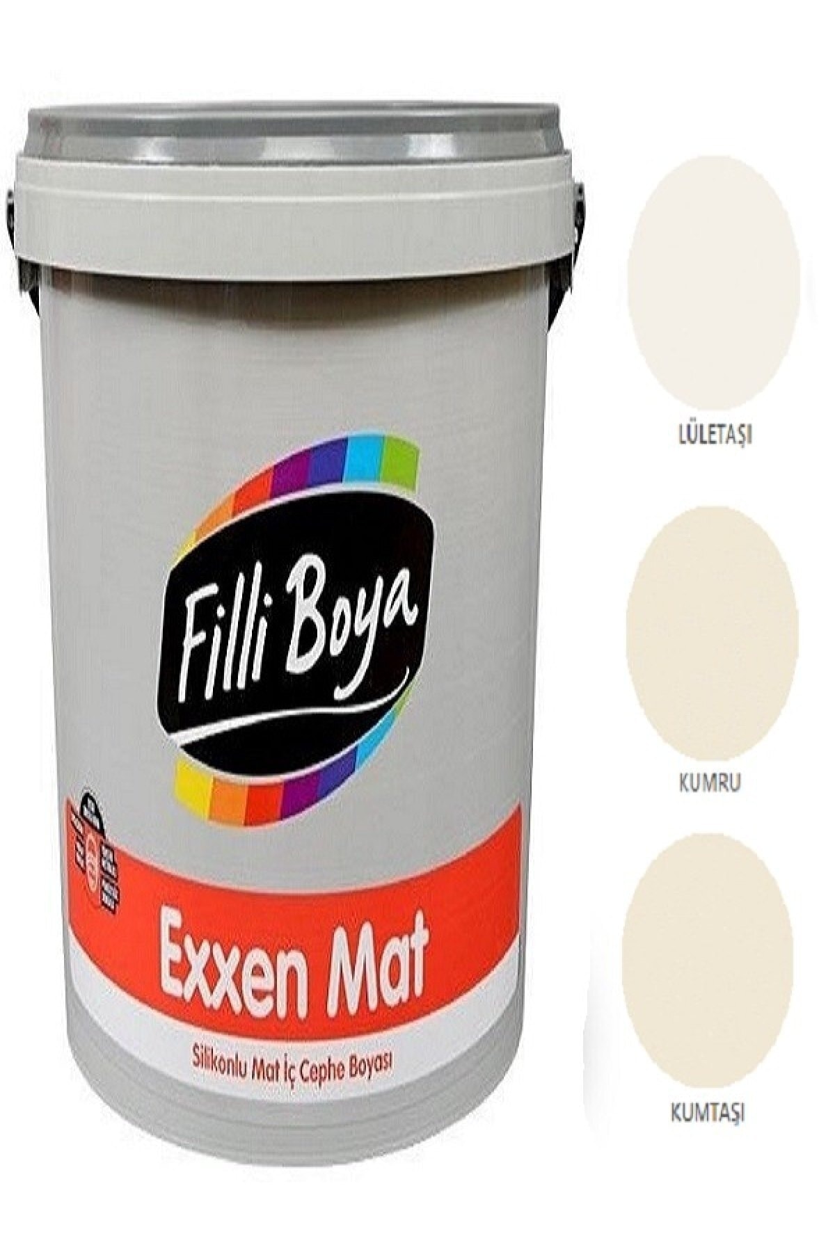 Exxen Mat Silikonlu Mat Iç Cephe Boyası 7,5lt (kumtaşı)