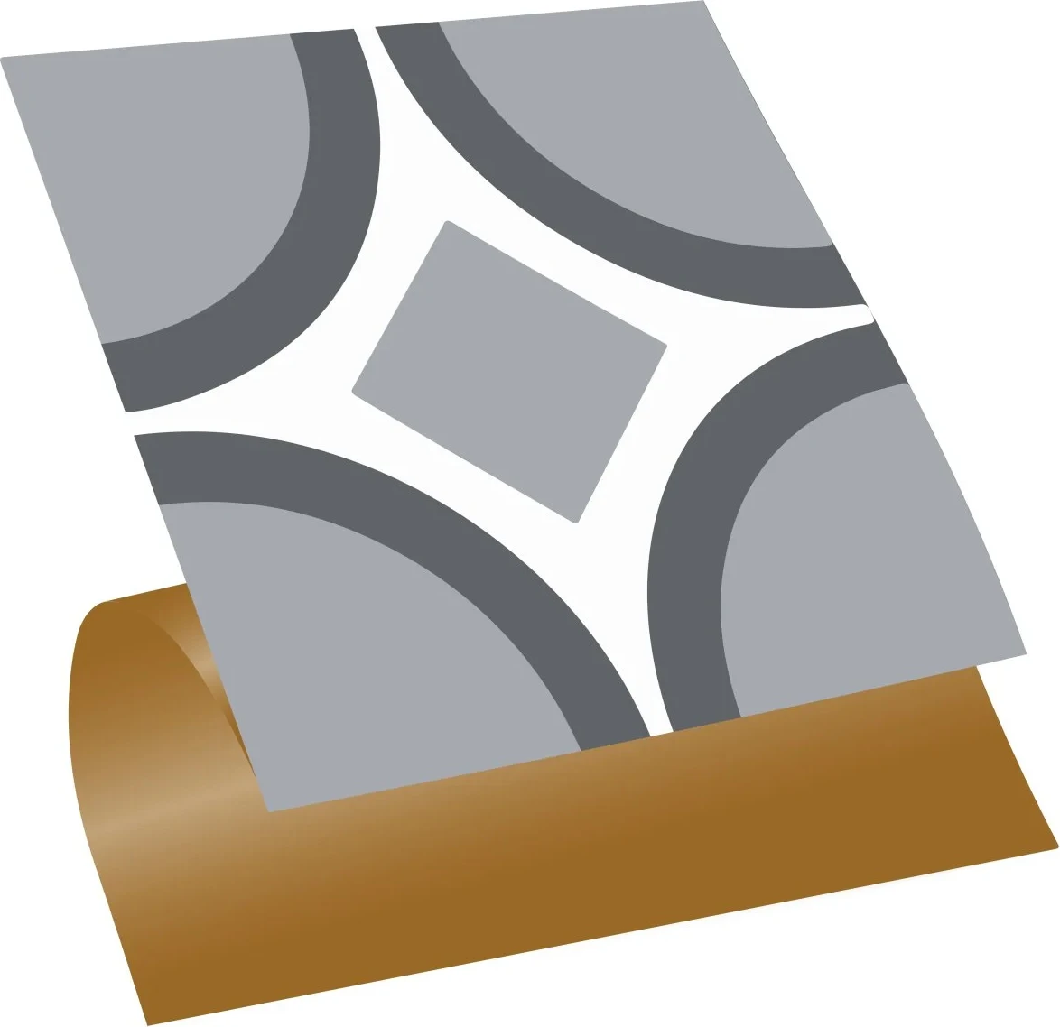 Kendinden Yapışkanlı Geometrik 08 Desenli Pvc Karo 30X30 cm (33 Adet) 3m2