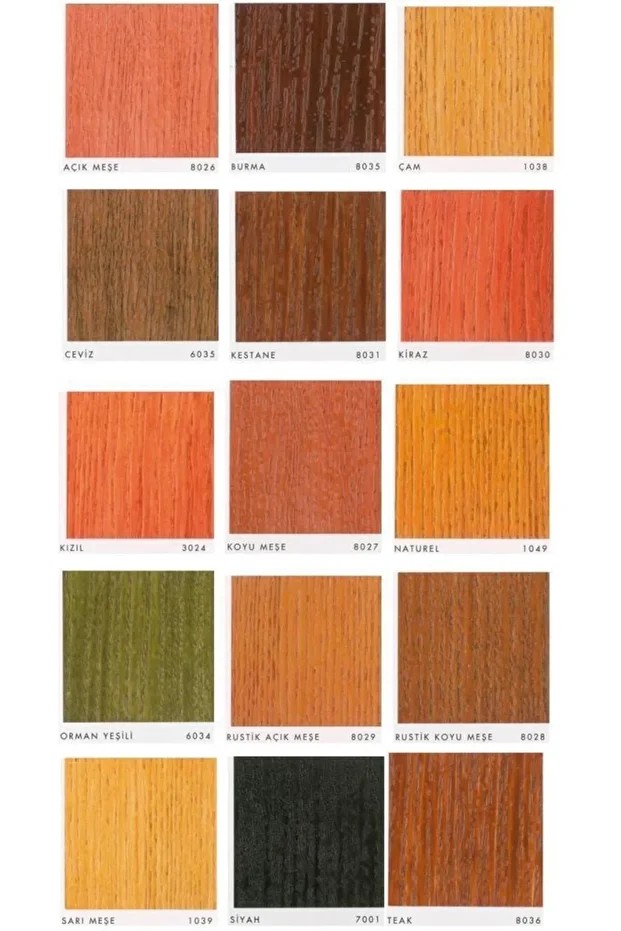 Wood Stain Vernikli Ahşap Koruyucu 2.5 Lt Ceviz