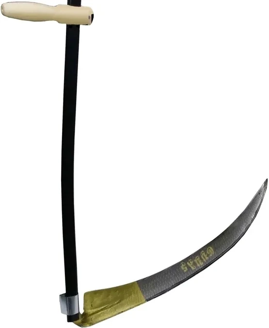 Komple Tırpan - Metal Saplı 6 Parça Set - Ahşap Elcik 80 cm