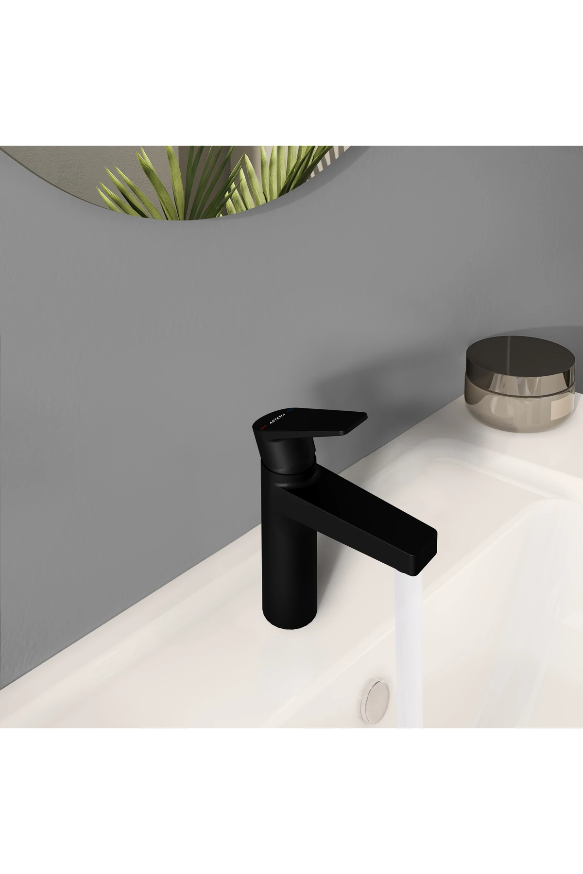 Shift T30 A4368936 Yüksek Lavabo Bataryası, Mat Siyah