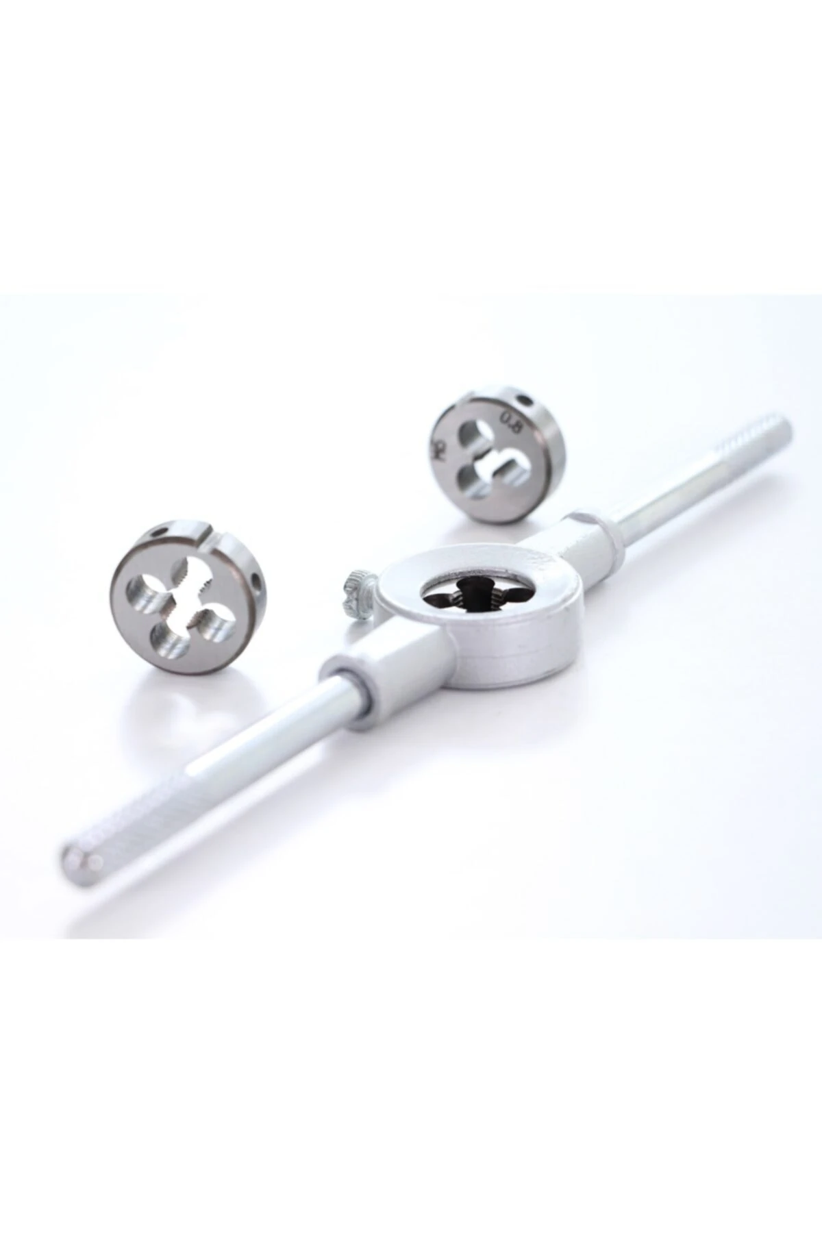 24 Parça Pafta Kılavuz Seti S2 Çelik Profesyonel Metrik