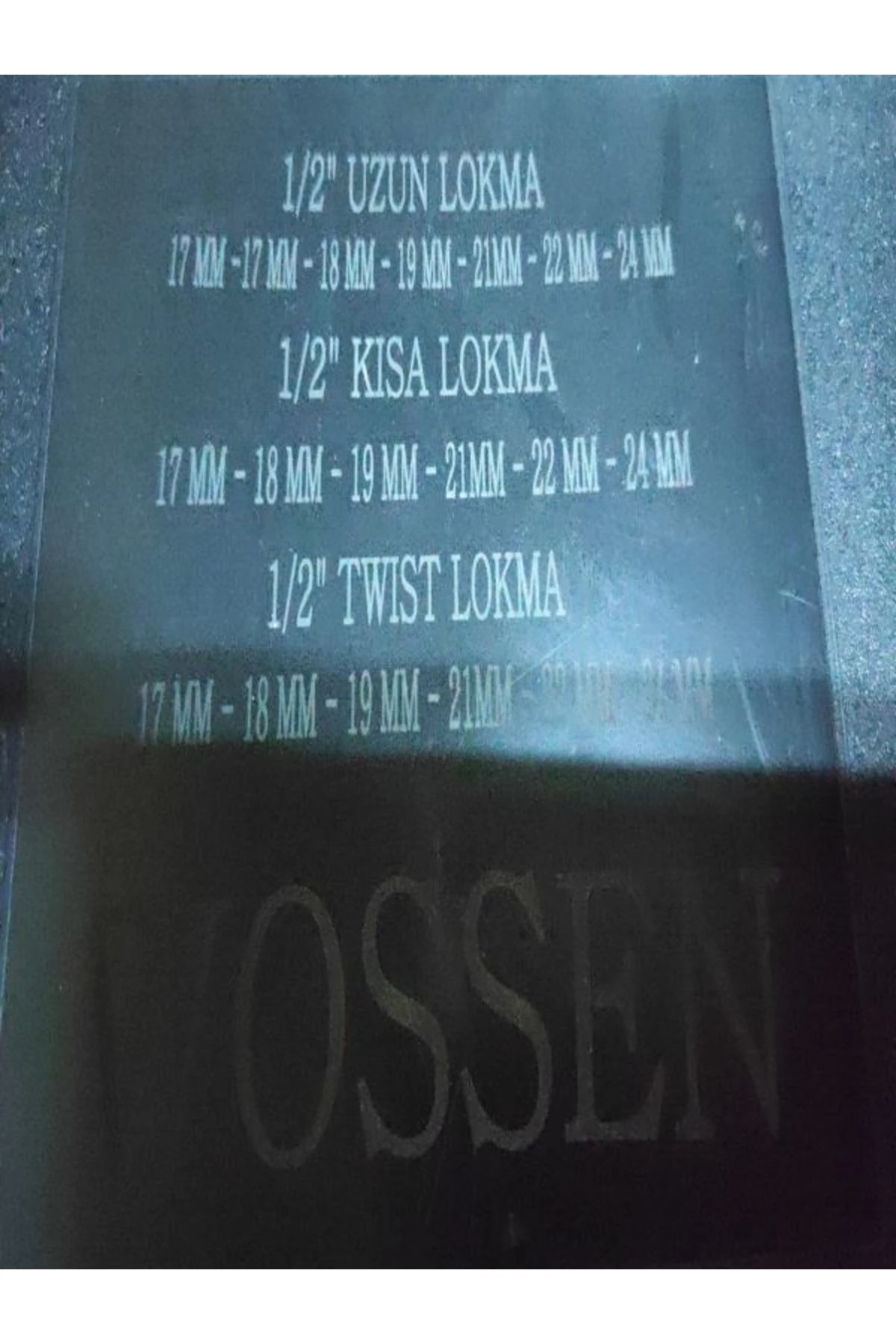 Snc 1/2" Lastikçi Seti 20 Parça Yerli