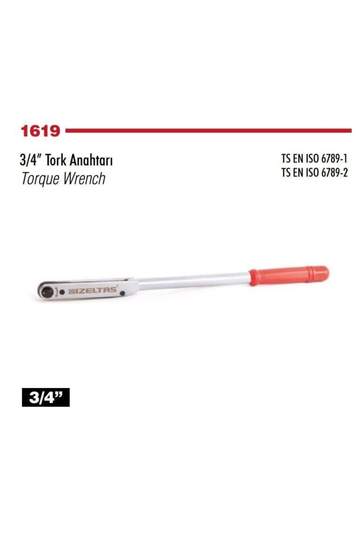 İZELTAŞ Tork Anahtarı 200-800 Nm - 22-82 Kg 3/4 (1619 06 2080)