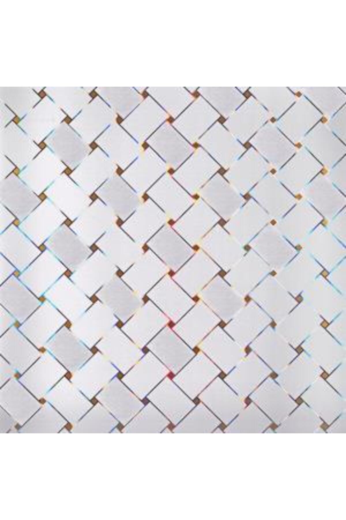 60x60 Pvc Gold Desen Asma Tavan Paneli 1paket 20ad 7.2m2