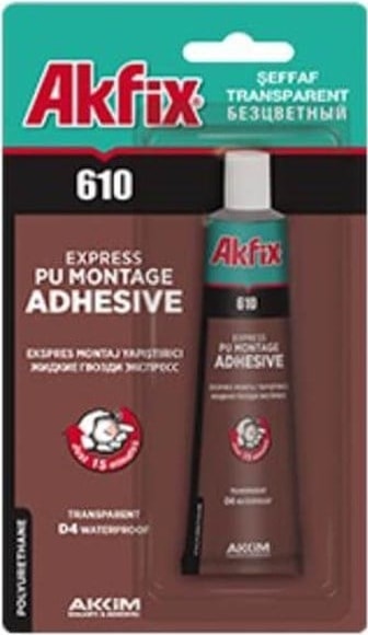 Yapıstırıcı Akfıx 610 Montaj Yapıstırıcı 50ML Tup