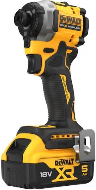 DEWALT DCF850P2T 18V 5.0AH Li-Ion Kömürsüz Çift Akülü Darbeli Tornavida