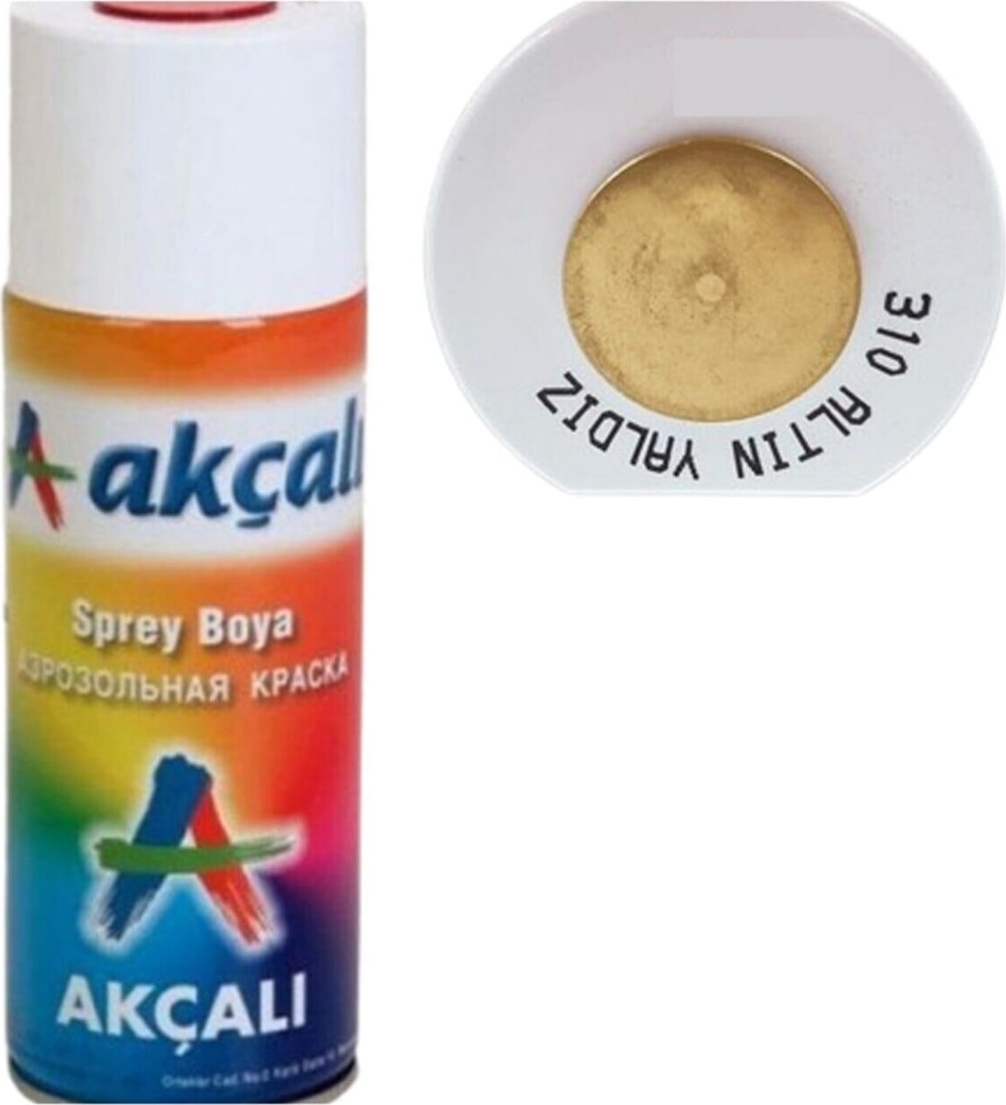 Altın Yaldız Sprey Boya - 310 Renk - 400 ml