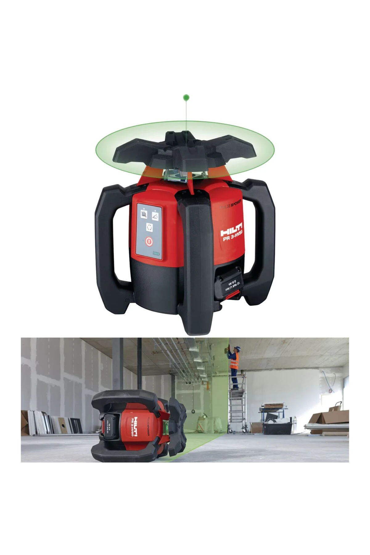 PR 3-HVSG Pilli İç Mekan Eksenel Terazi