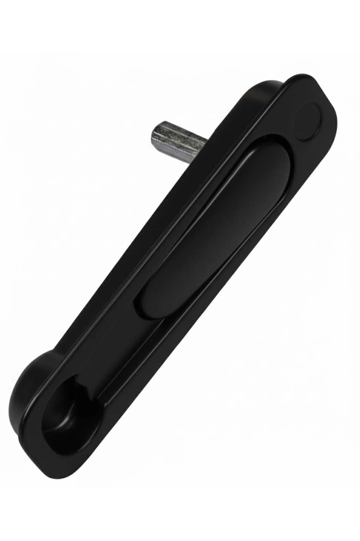 Gömme Gizli Sürme Kolu-Siyah Renk – PVC & Alüminyum Kapı Pencere Uyumlu