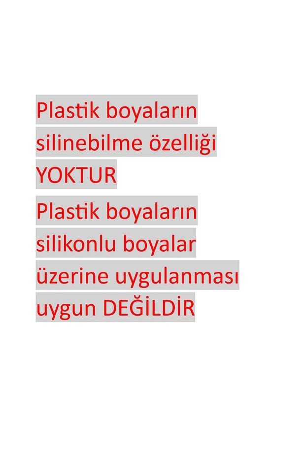 Plastik İç Cephe Duvar Boyası 3,5 Kg-Su Damlası