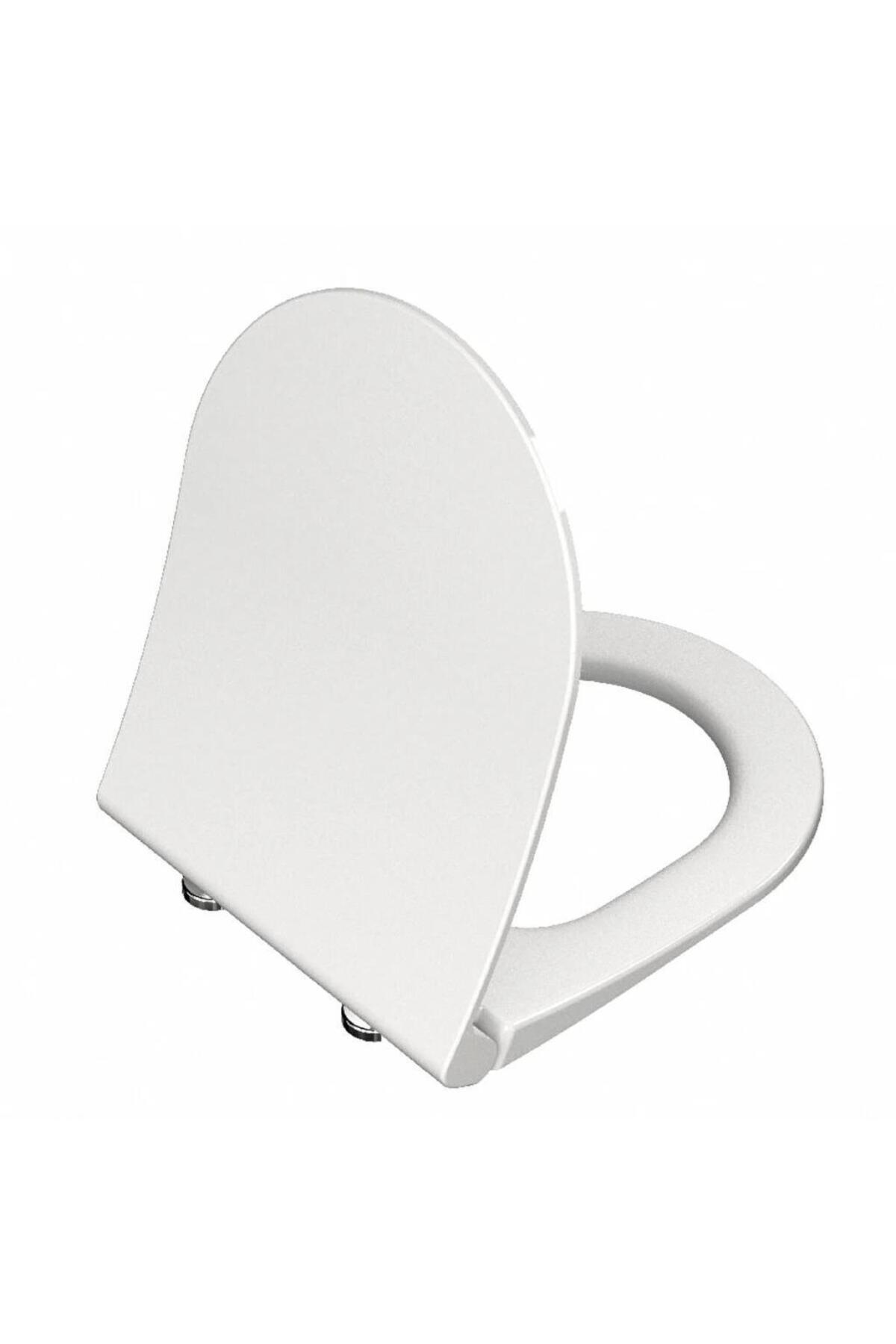 İntegra Rim-ex Kanalsız Asma Klozet +  Slim Duroplast Klozet Kapağı 7062L003-0850