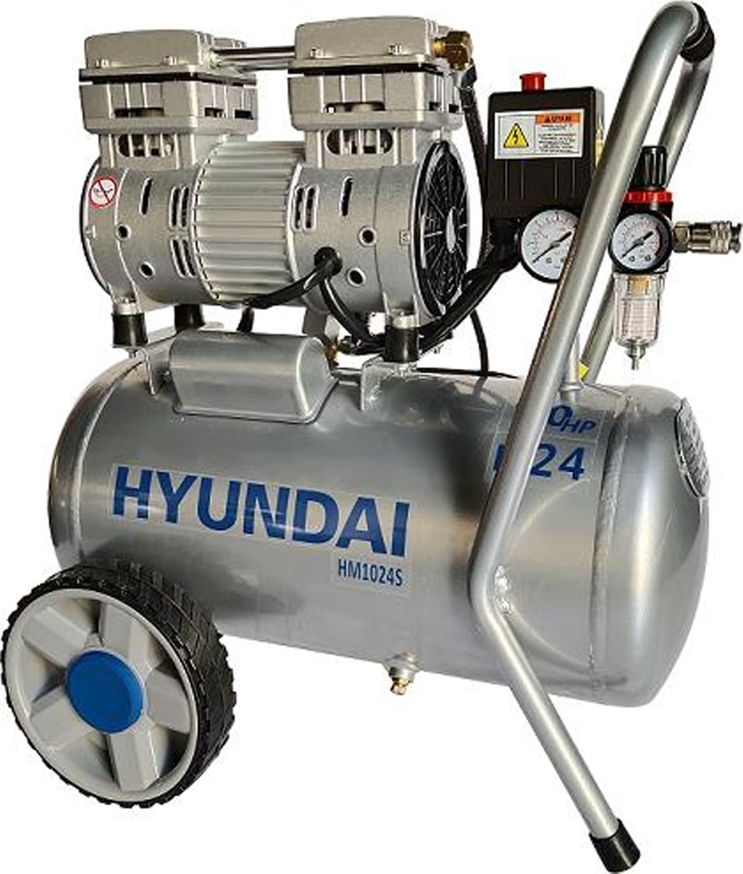 Kompresör Sessiz & Yağsız 750W 24 Lt