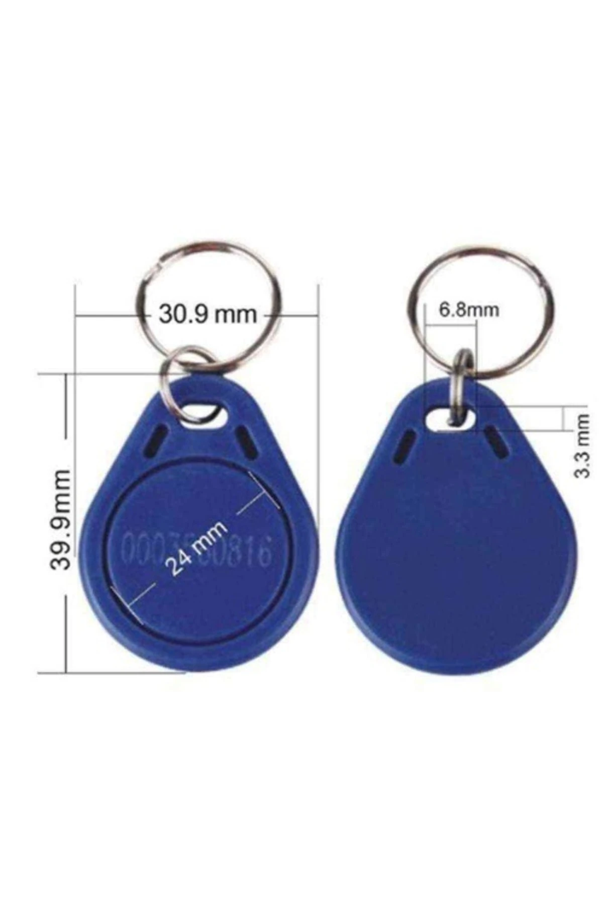 Mifare 13.56mhz Anahtarlık 100'lü - Bg0505