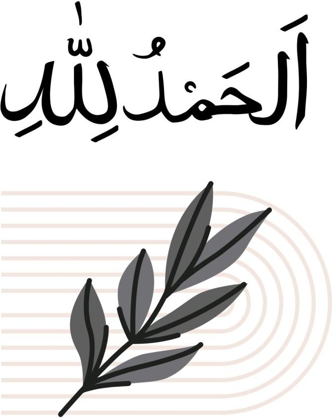 bohem Subhanallah-Allahuakbar-Alhamdulillah Kombini |çerçeveli Cam Tablo 3lü Dikey