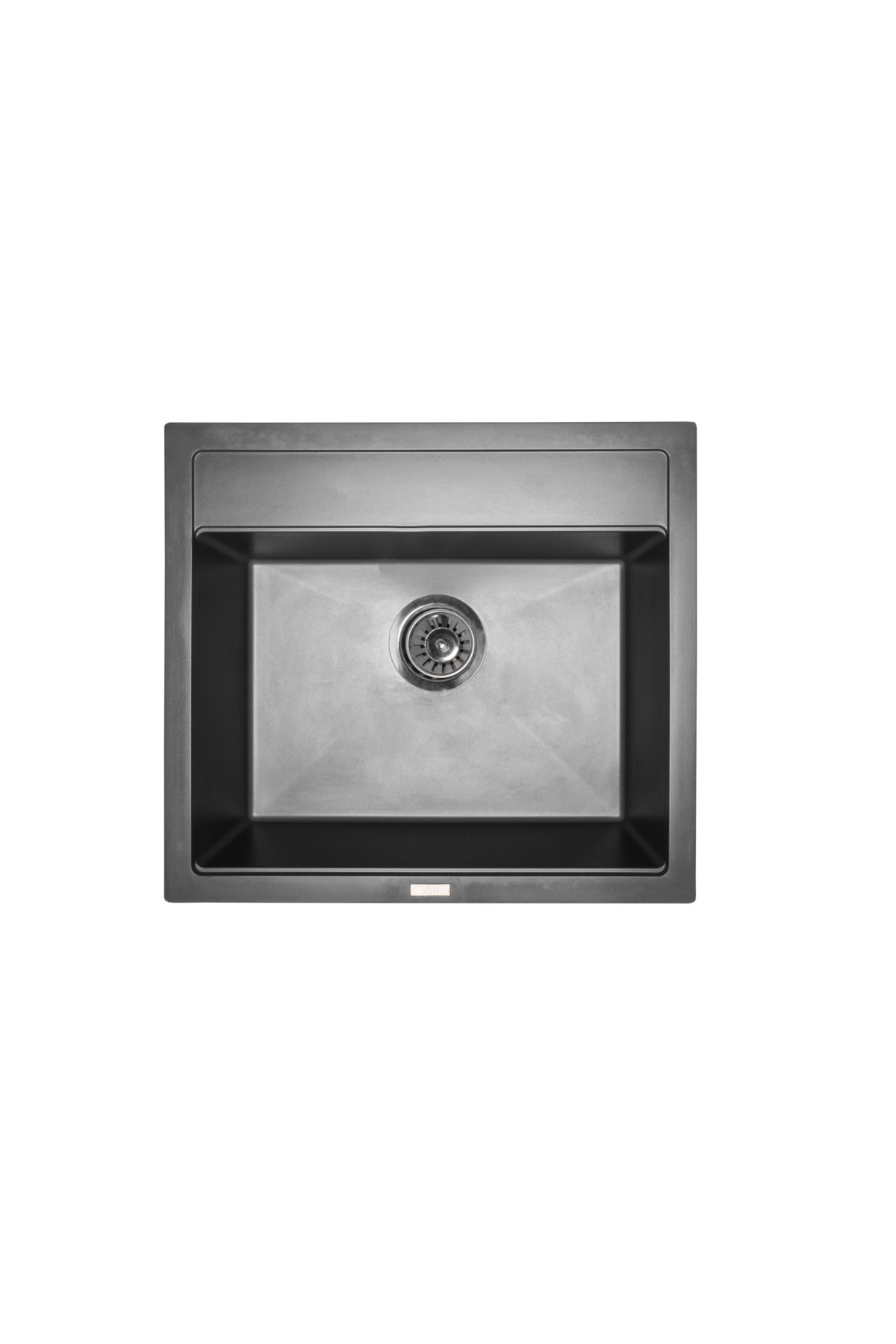 Granit Evye Antrasit Tek Gözlü Mutfak Evyesi 55 X 50 Cm