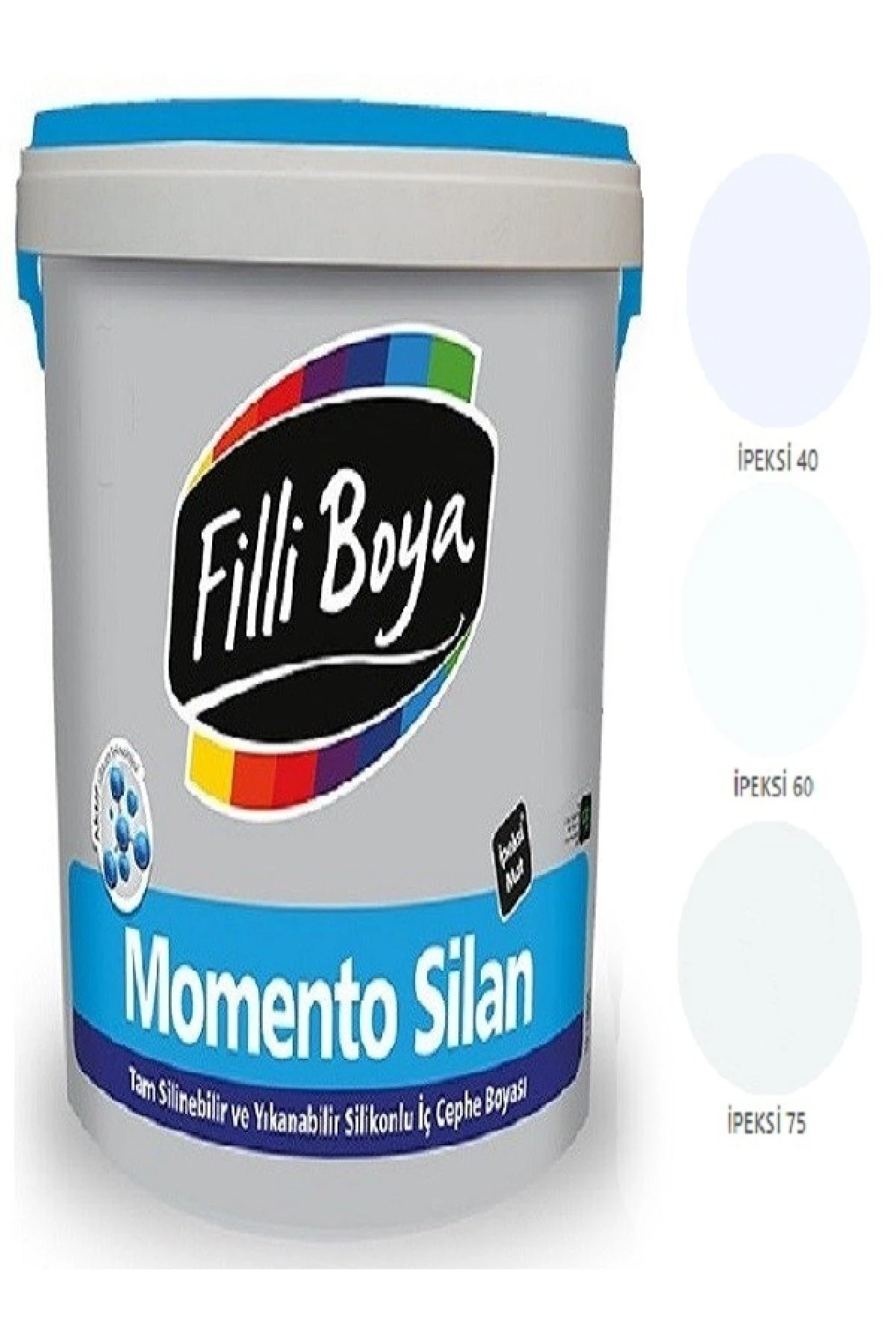 Filli Momento Silan Tam Silinebilir Yıkanabilir Silikonlu Ipek Mat Boya 1,25lt (ipeksi 60)