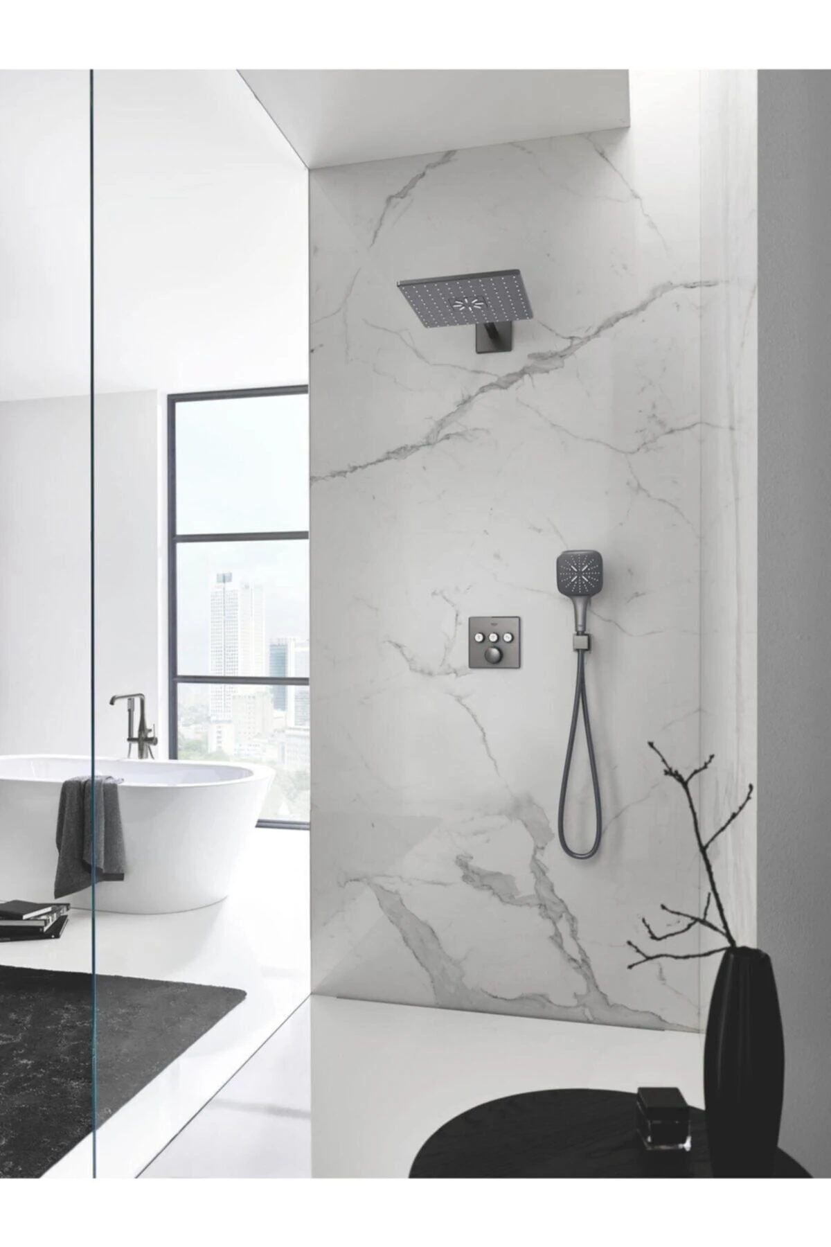 Rainshower Smartactive 310 Cube Tepe Duşu Seti 430mm 26479al0