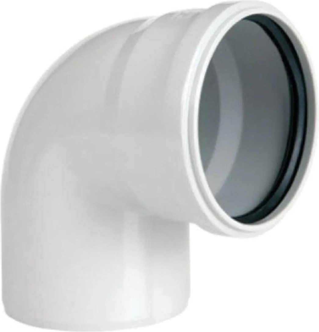 Pvc Kapalı Dirsek 150X87°