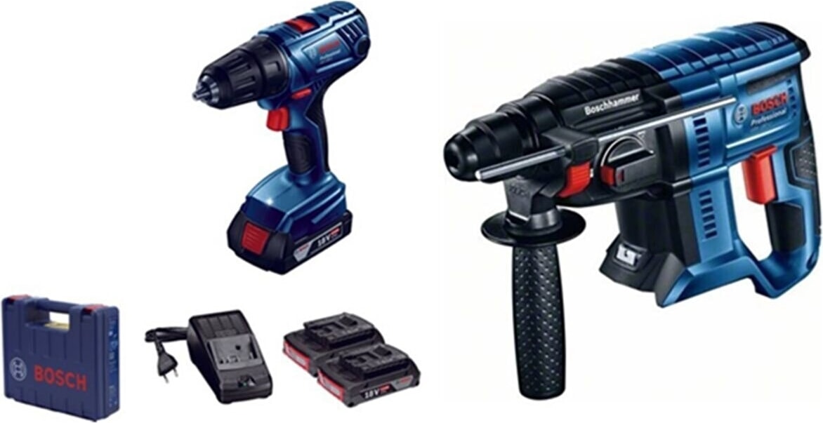 BOSCH Professional Gsr 180-LI 2,0 Ah Akülü + Gbh 180-LI Kırıcı Delici Solo Makine Baretool