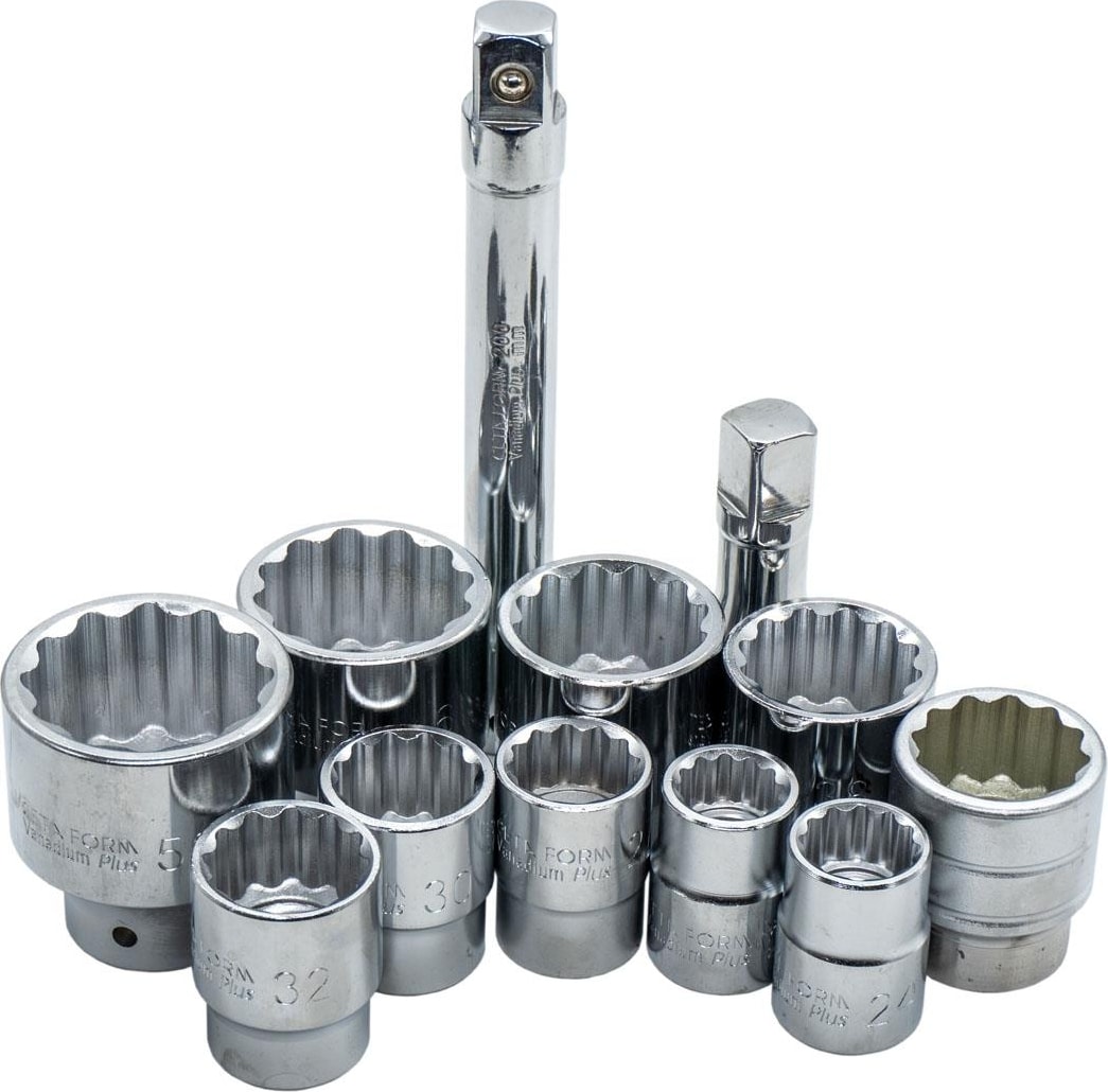 C30-14MB2 3/4” 12 Köşe Lokma Takımı(Metal ÇANTA)-14PRÇ