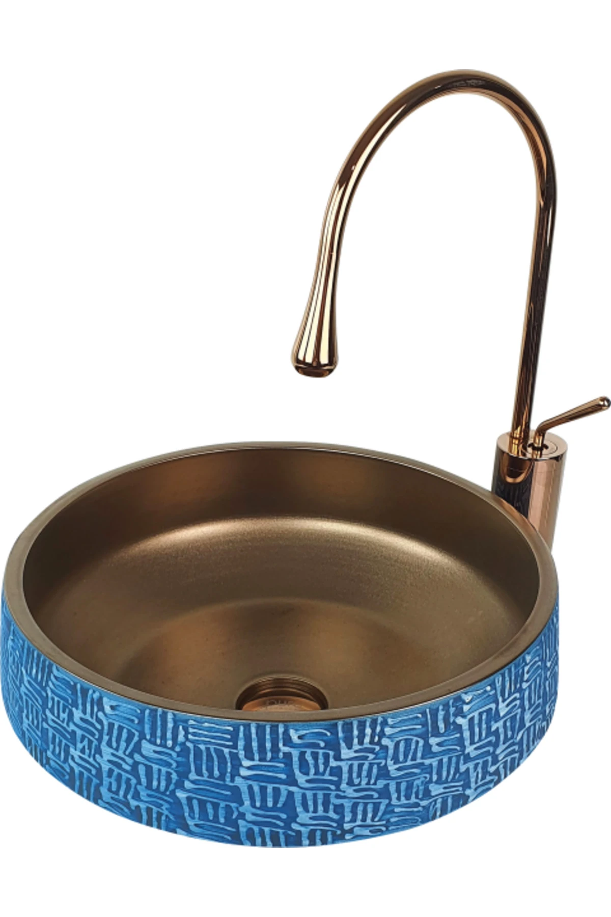 Pure Halikarnas Dekoratif Tezgah Üstü Çanak Lavabo Hnm-102