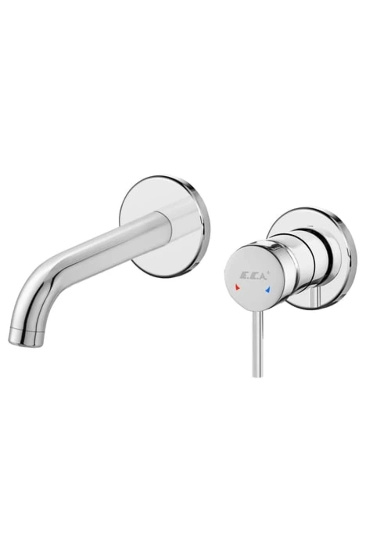 Dalia Minimal Ankastre Lavabo Bataryası Sıva Üstü Çift Rozet