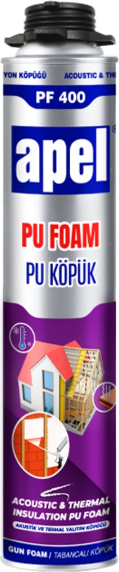 Apel PF400 Akustik ve Termal Izolasyon Köpüğü 750 ml